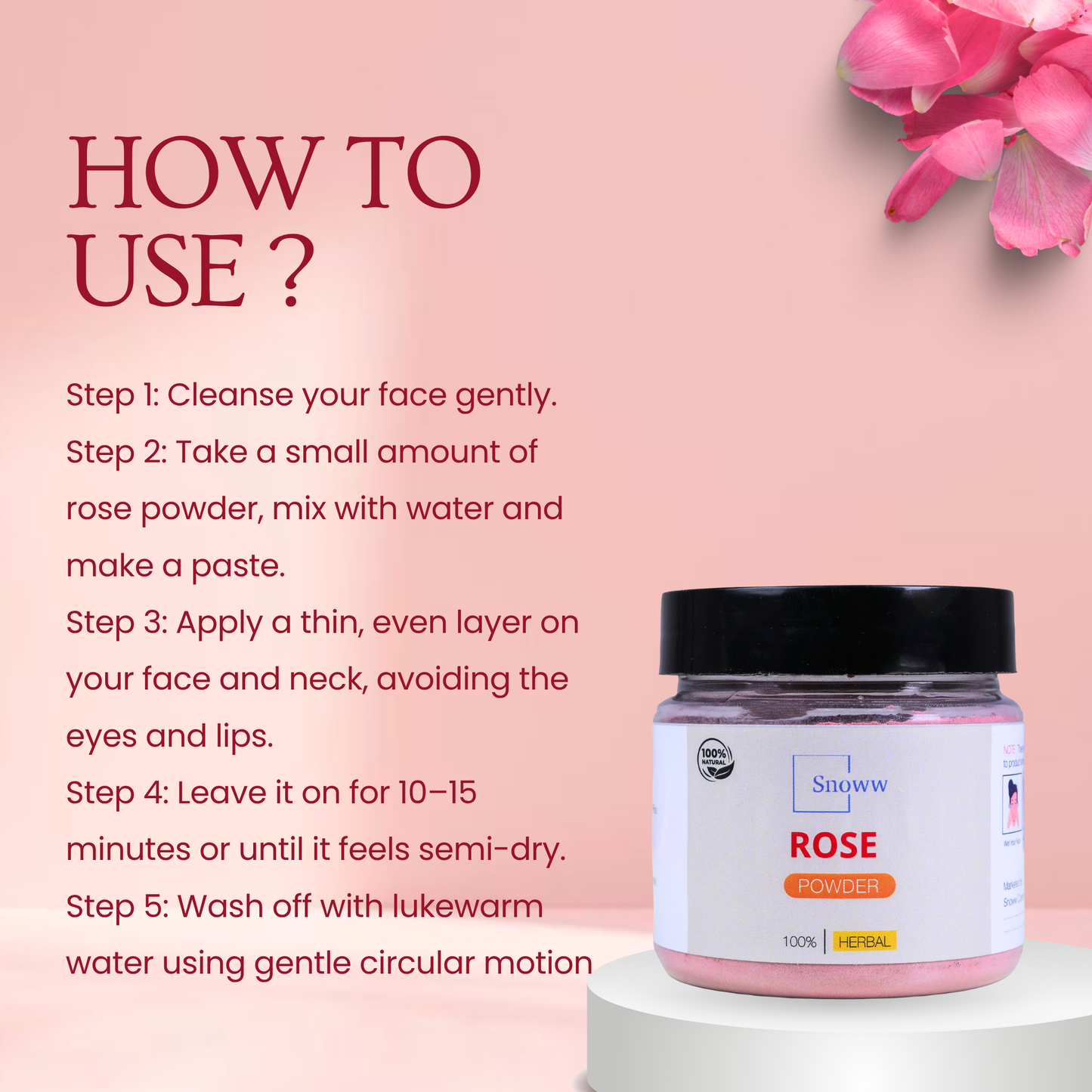 Rose Powder