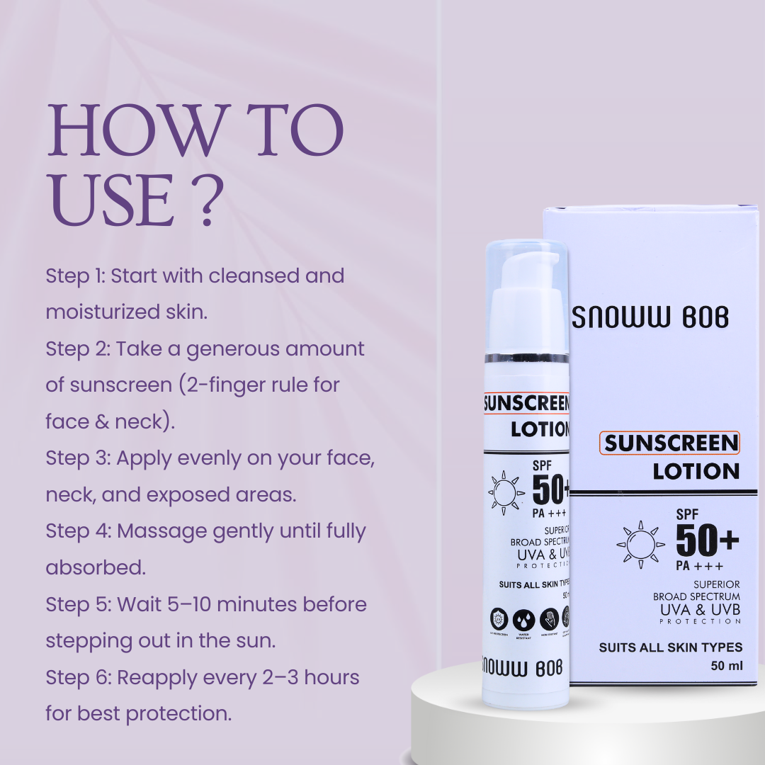 Sunscreen Lotion SPF 50+