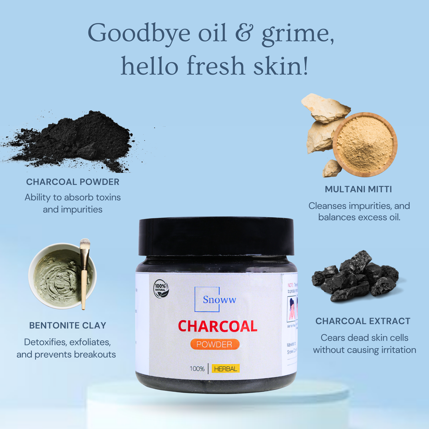 Charcoal Powder