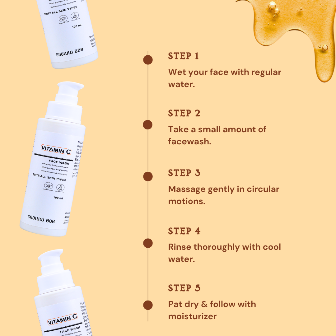 Vitamin C Facewash For Glowing Skin